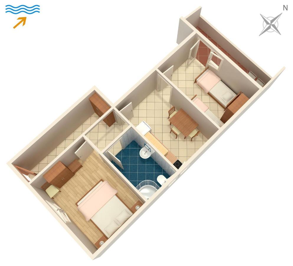 Apartments By The Sea Arbanija, Ciovo - 1085 Trogir Bagian luar foto